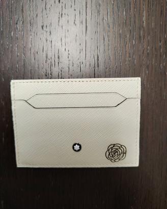 Porta tessere bianco montblanc