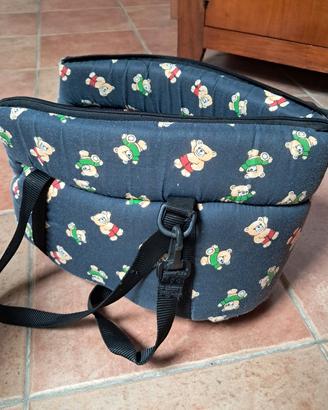 trasportino animali  con cerniera difettosa