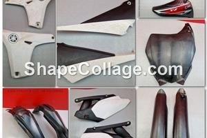 KIT PLASTICHE YAMAHA YZF 450 2010 2011 YZ F 2012 2