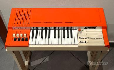 Pianola elettrica vintage Bontempi 105 - Anni 70