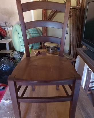 Seggiole in legno