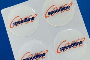 4 Adesivi Corse Speedline - Tutte le misure