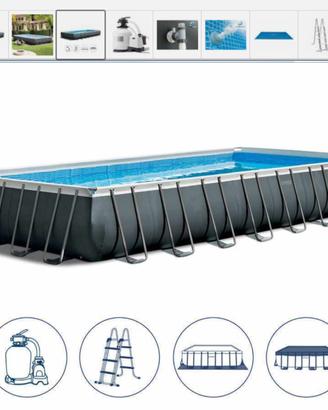 Piscina intex nuova grande 10 metri 975 488 132