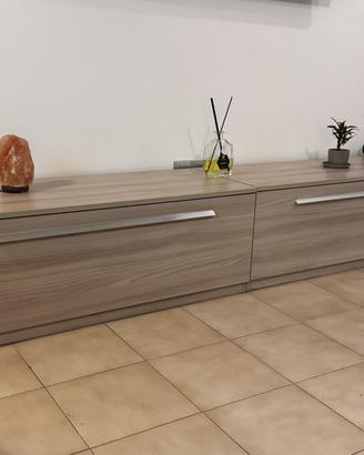 Mobile TV / Cassettoni Salotto 2 Moduli - 240 cm