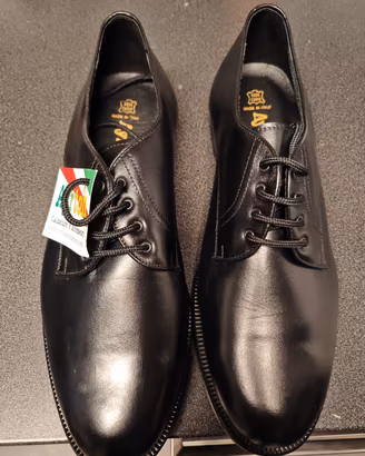 scarpe da uomo eleganti  numero 49 vero cuoio 