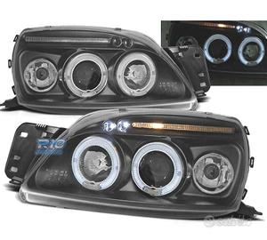 FARI FORD FIESTA 99-02 ANGEL EYES SFONDO NERO