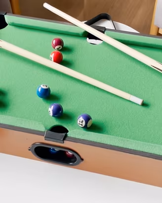 Mini Bliliardo da tavolo completo di scatolo