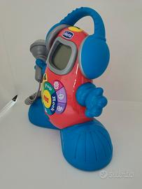 microfono con suoni gioco chicco dj