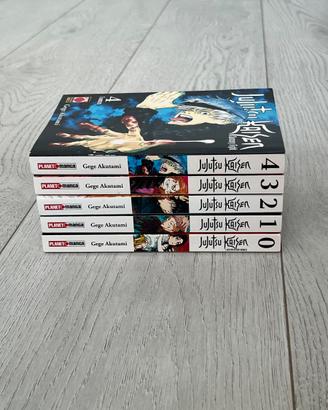 5 fumetti di jujitsu kaisen