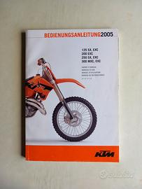 Manuale d'uso KTM EXC 2005