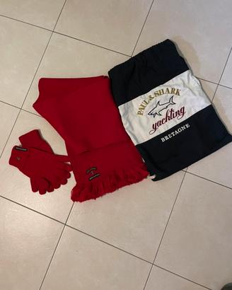 Sciarpa e Guanti Paul & Shark