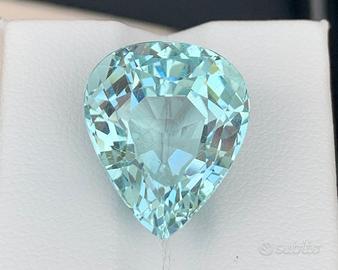 Acquamarina naturale 17,56 ct - certificata ICA