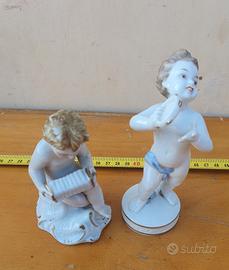 Statuine in porcellane 