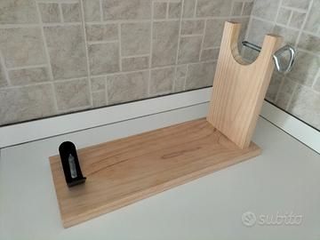 Porta prosciutto in legno