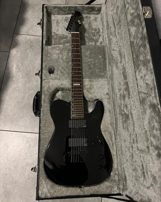 ESP E II TE - 7 Black  EMG Pickups Made in Japan