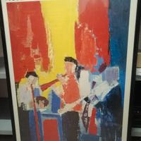 Stampa di Nicolas De Stael  dedica a Sidney Bechet