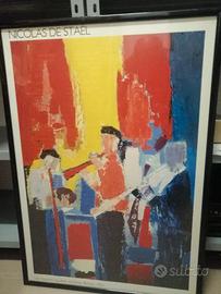 Stampa di Nicolas De Stael  dedica a Sidney Bechet