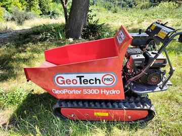 Motocarriola cassone dumper idrauli port. 500kg