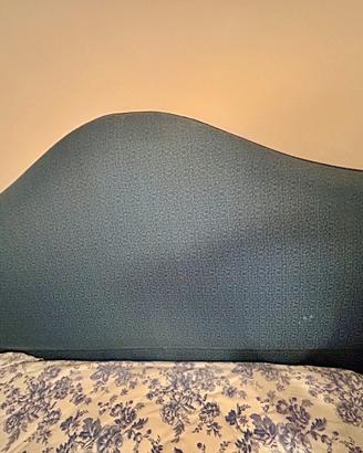 Letto contenitore 1 piazza e mezzo con testata