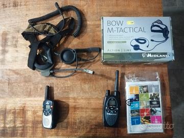 Radio Midland G7 + Radio brondi +ptt e cuffia 