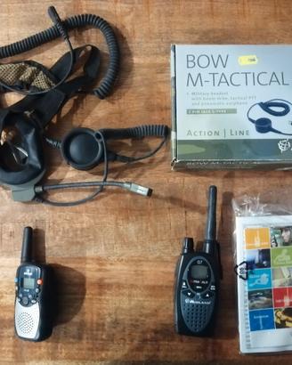 Radio Midland G7 + Radio brondi +ptt e cuffia 