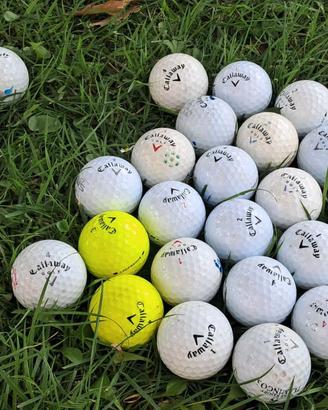 32 Palline da Golf Callaway e TaylorMade
