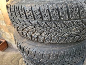Gomme e cerchi 175/65/15 Dunlop termiche 