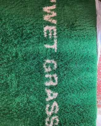 TAPPETO IKEA MARKERAD VERDE WET GRASS VIRGIL ABLOH