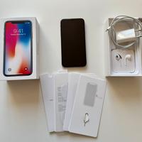 Apple IPhone X 64Gb Nero - scatola con accessori