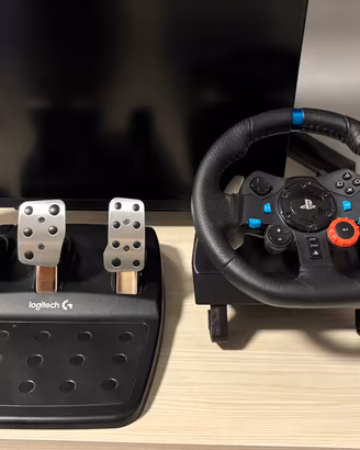 Volante logitech g29 con pedali