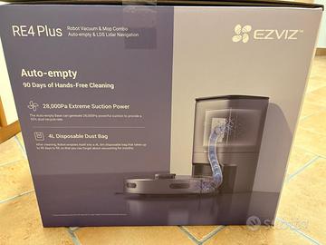NUOVO EZVIZ RE4 Plus Robot Aspirapolvere