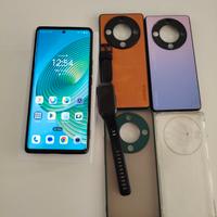 Honor Magic 5 lite +smartwatch+cover