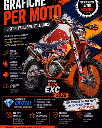 GRAFICA KTM PERSONALIZZATA