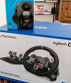 Volante logitech g29 + cambio ad H