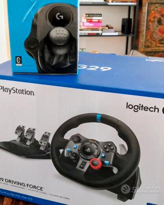 Volante logitech g29 + cambio ad H