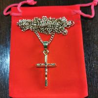 Collana con Crcifisso acciaio inossidabile
