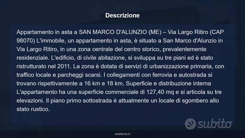 Appartamento – San Marco d'Alunzio, Genovese - Vista 4