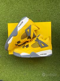 Jordan 4 Lightning gialle  nere - 41 EU