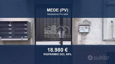 Immobile in asta di 88 m² con box auto a Mede