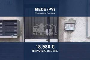 Immobile in asta di 88 m² con box auto a Mede