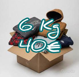 Box 6 kg abbigliamento misto