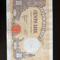 Lire 100 Barbetti 'Grande B' 11/11/1944