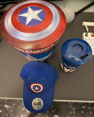 Set completo Captain America Marvel