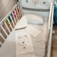 Culla/Lettino Pali in legno regolabile in altezza+