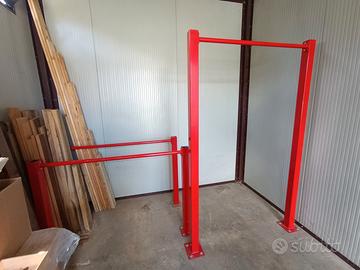 set calisthenics: barra trazioni + parallele