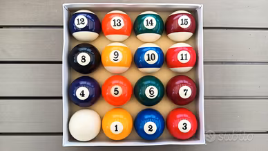 Palle biliardo dia. 57,2mm