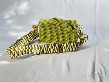 Borsa Uncinetto Baguette Ranch