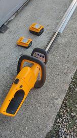 Tagliasiepi Stiga con batterie comprese