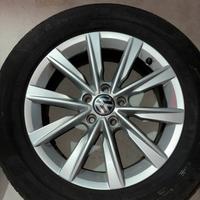 Cerchi+Gomme 235/55 R17 Volkswagen originali