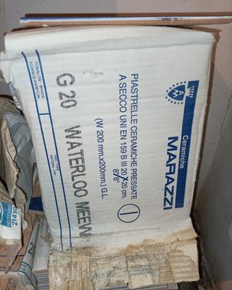 Stock lotto piastrelle 20 x 20 cm